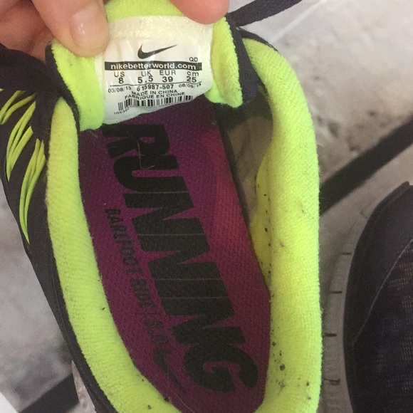 Nike Barefoot Ride sneaker in size 8 - Picture 6 of 16